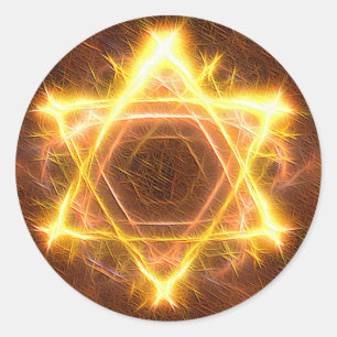 Starfire Runder Aufkleber