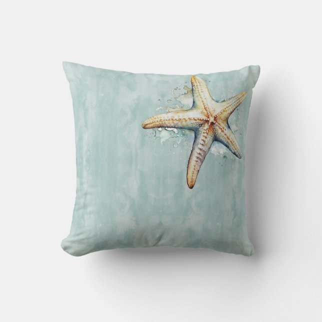 Starfish "1" wirbelkissen kissen (Vorderseite)