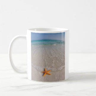Starfish am Strand Kaffeetasse