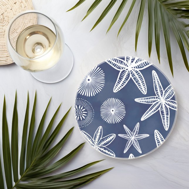 Starfish an der Küste Getränkeuntersetzer (Von Creator hochgeladen)