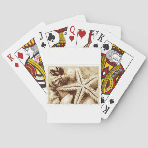 Starfish and Seashells Playing Cards Spielkarten