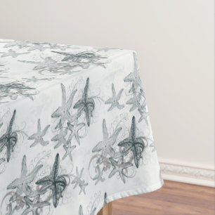 Starfish auf dem Seemuster Tischdecke