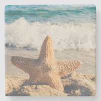 Starfish auf einem Sandy Beach Foto