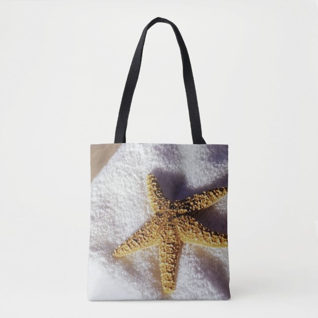 Starfish auf einem Tuch Tasche (Vorderseite)