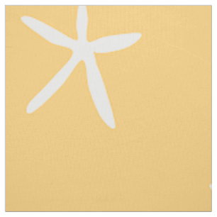 Starfish auf Sand Stoff