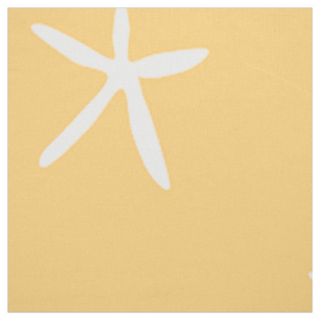Starfish auf Sand Stoff (Muster)