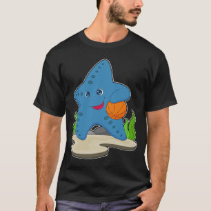 Starfish Basketball-Spieler Basketball T-Shirt