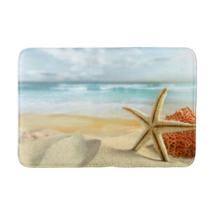 Starfish Beach Bath Room Rug Mat Wohngestaltung Badematte
