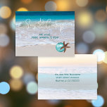 Starfish Beach Seen und Grüße Urlaub Postkarte<br><div class="desc">Meer und Grüße Strand und Postkarte. Ein Seestern und ein Ornament schmücken die Vorderseite,  wo man großen gedruckten Text in jeden Gruß umwandeln kann,  den man möchte. Fügen Sie auch eine Signatur hinzu. Fügen Sie die Mailingadresse auf der Rückseite,  wenn Sie möchten,  über mehr Sand als Hintergrund.</div>