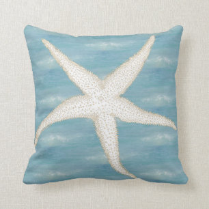 Starfish-blaues Seekissen Kissen