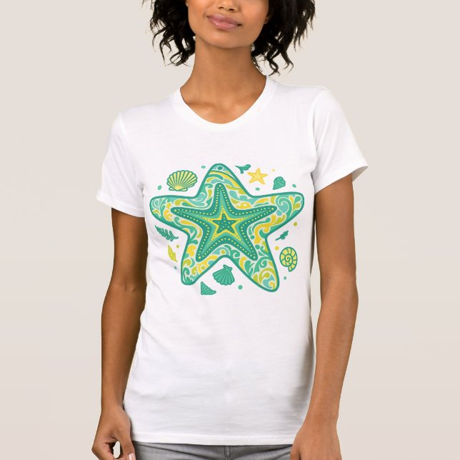 StarFish☐ Coastal Summer Shirt (Vorderseite)