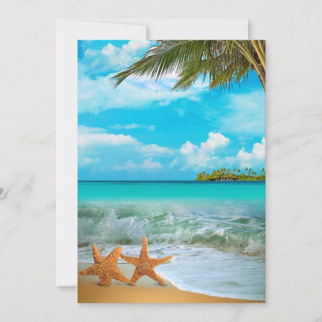 Starfish Couple - DIY Bereit für Verschönerung (Vorderseite)