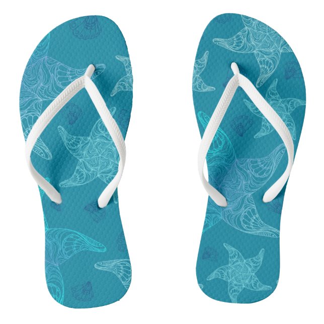 Starfish Erwachsene Flip Flops (Fußbett)