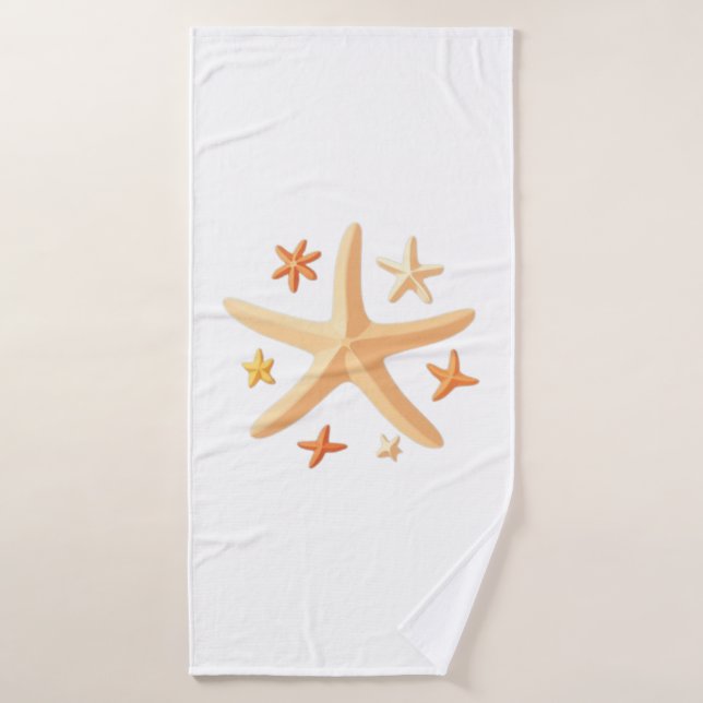Starfish et Small One (Serviette de bain)