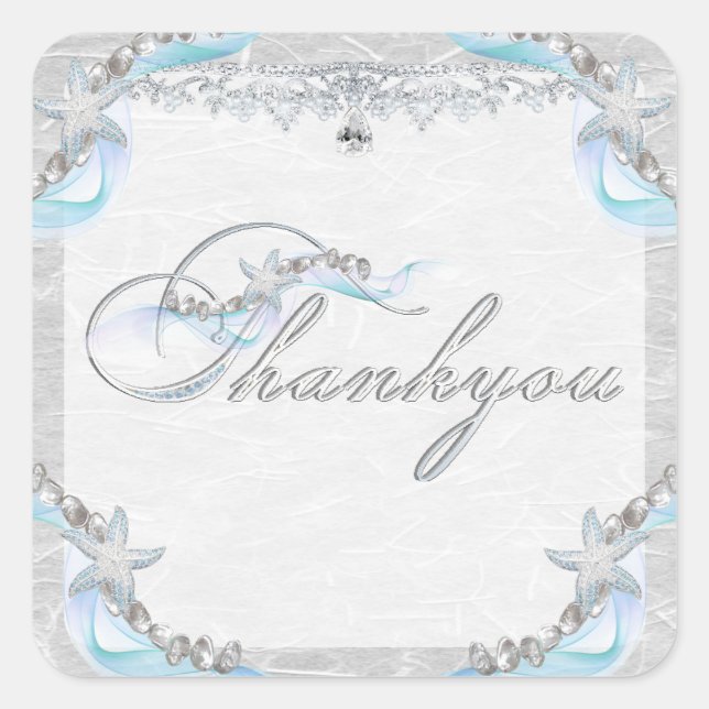 Starfish Gem Stickers (Vorderseite)