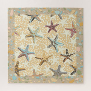 Starfish im Sandpuzzle