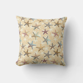 Starfish im Sandwurfkissen Kissen