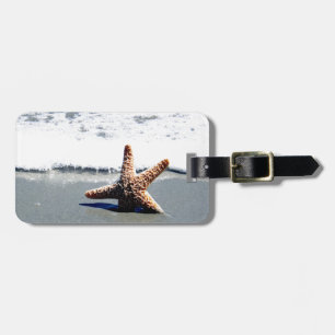 Starfish in der Brandung Gepäckanhänger