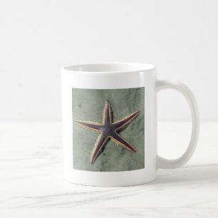 Starfish Lila Seestern am Strand Kaffeetasse