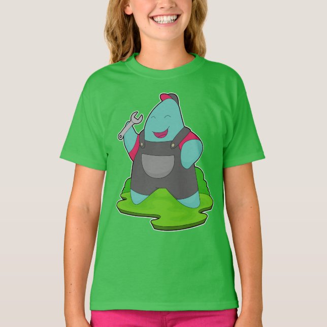 Starfish Mechanische Schlüssel T-Shirt (Vorderseite)