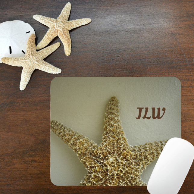 Starfish Natural Coastal Fotografic Mousepad (Von Creator hochgeladen)