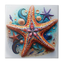 Starfish Nautic Coastal Beach