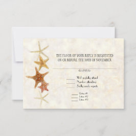 Starfish Nautilus Scallop Sea Muschel Modernes Mus RSVP Karte