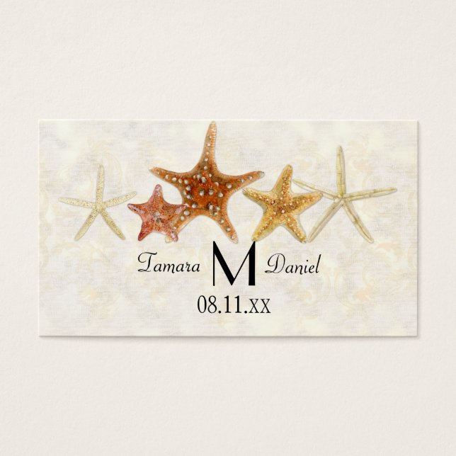 Starfish Nautilus Scallop Sea Shell Motif moderne (Devant)