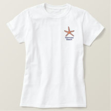 Starfish Orange Personalisiert Beach