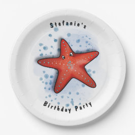 Starfish-Party Pappteller
