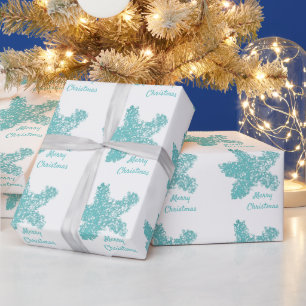 Starfish Patterns Aquamarines Aqua Art Frohe Weihn Geschenkpapier