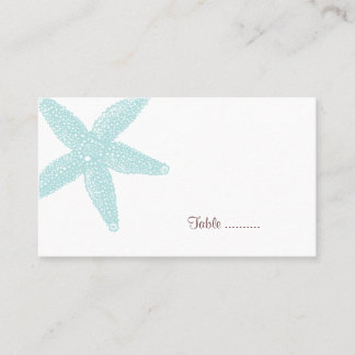 Starfish-Platzkarte Platzkarte