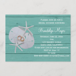 Starfish Sand Dollar Bridal Dusche Einladungen