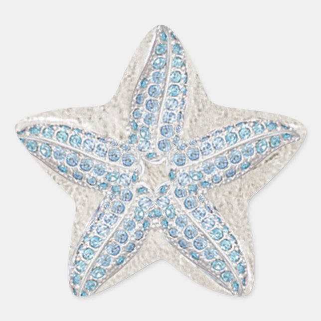 Starfish Sand Dollar Sticker (Vorderseite)