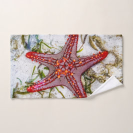 Starfish, Sansibar, Tansania Badhandtuch Set