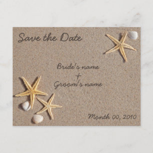 Starfish Save the Date Einladungen