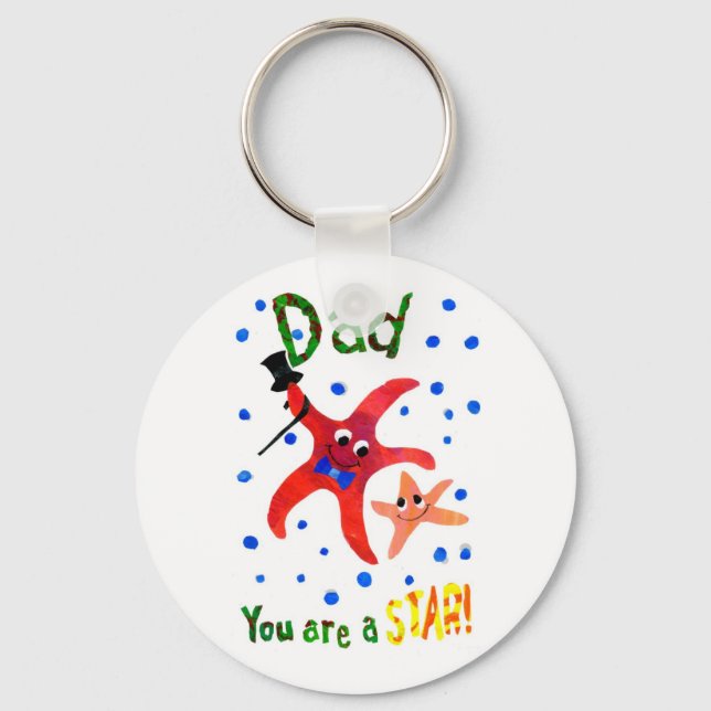 Starfish Schlüsselanhänger (Vorderseite)