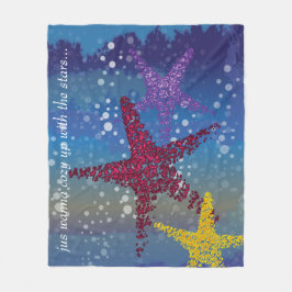 Starfish Seastar Fleecedecke