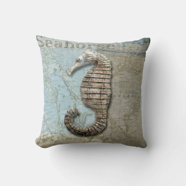 Starfish-Seepferdkissen, Copyright Karen J Willia Kissen (Vorderseite)