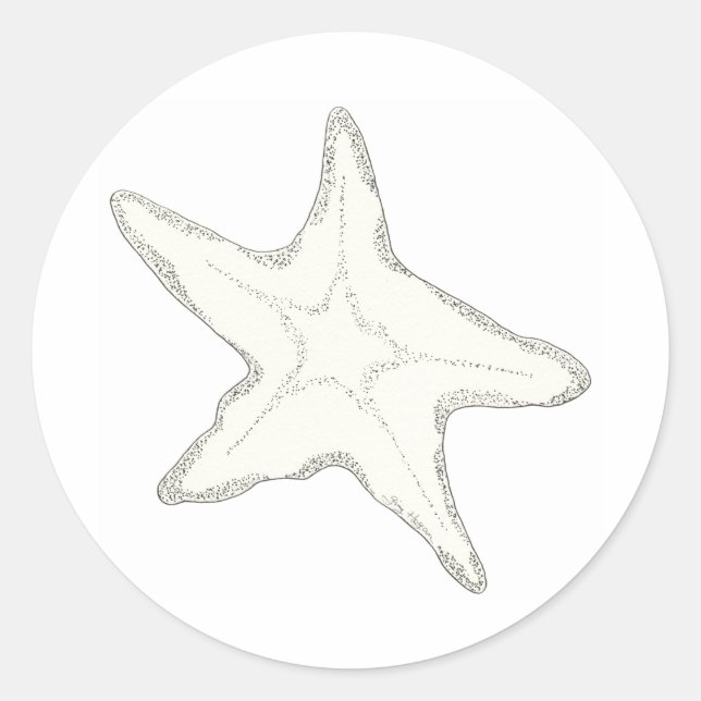 Starfish Sticker (Vorderseite)