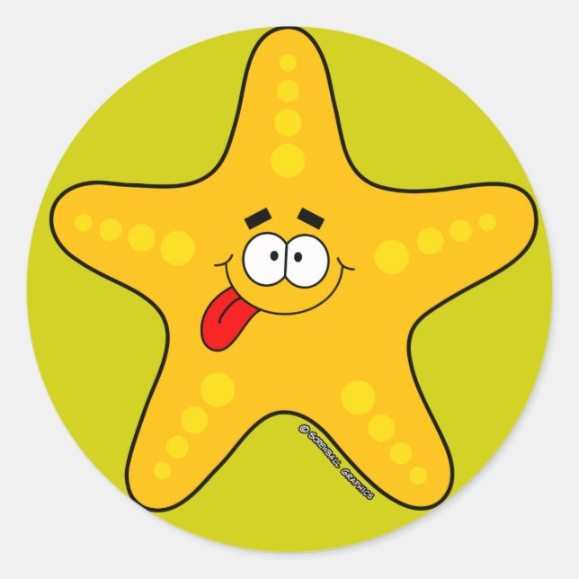 Starfish Stickers (Vorderseite)