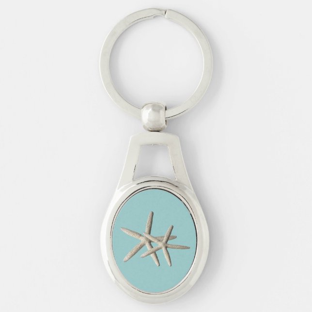 Starfish-Strand-Schlüsselanhänger Schlüsselanhänger (Vorderseite)