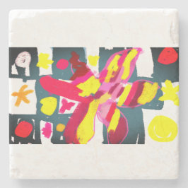 Starfish  style  steinuntersetzer