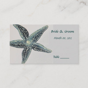 Starfish Table-Platzkarte Platzkarte