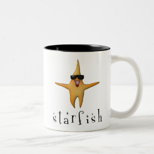 Starfish-Tasse Zweifarbige Tasse