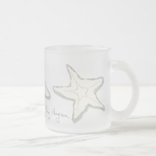 Starfish-Tassen u. Trinkbehälter Mattglastasse
