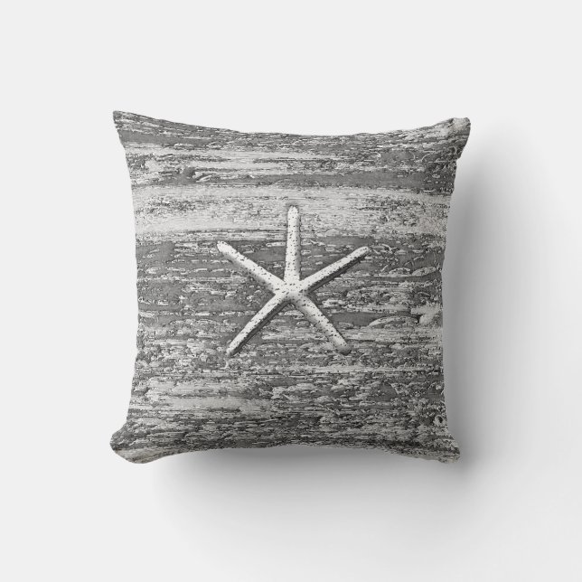 Starfish Treibholz Kissen (Vorderseite)
