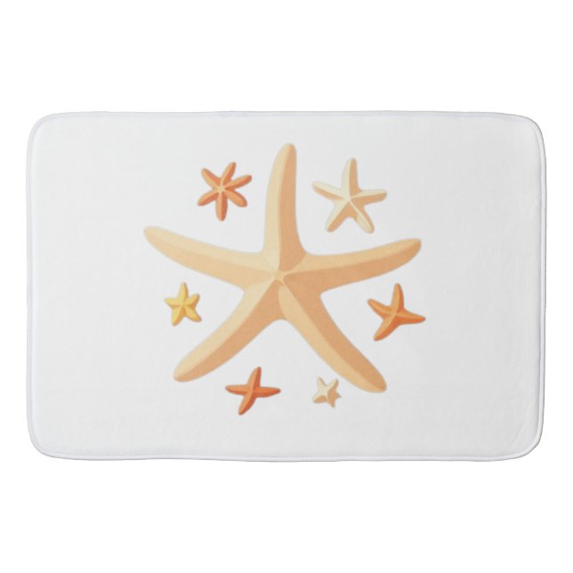 Starfish und die Kleinen Badematte (Vorderseite)
