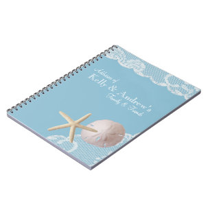 Starfish und Lace Beach Notizblock