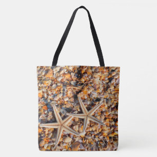 Starfish und Muscheln Tasche